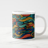 Wol Topped paisley Grote Koffiekop (Rechts)