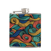 Wol Topped paisley Heupfles (Voorkant)