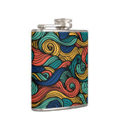 Wol Topped paisley Heupfles (Rechts)