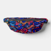 Wol Topped paisley Heuptasje (Liggend)