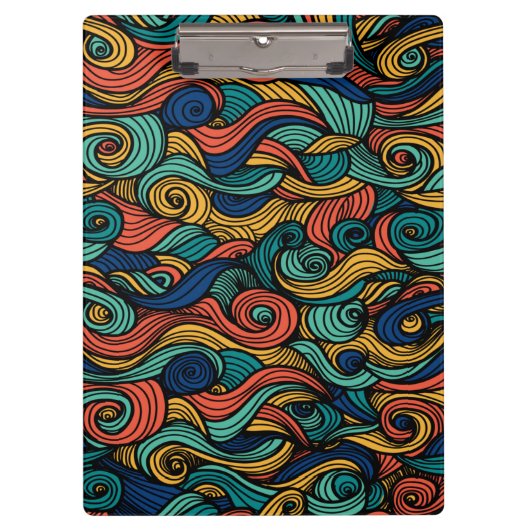Wol Topped paisley Klembord (Voorkant)
