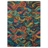 Wol Topped paisley Klembord (Achterkant)