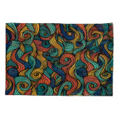 Wol Topped paisley Kussensloop (Achterkant)