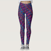 Wol Topped paisley Leggings (Voorkant)