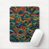 Wol Topped paisley Muismat (Met muis)