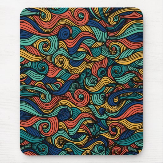 Wol Topped paisley Muismat (Voorkant)