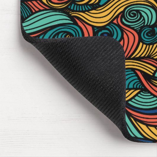 Wol Topped paisley Muismat (Hoek)