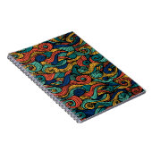 Wol Topped paisley Notitieboek (Rechterzijde)