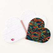 Wol Topped paisley Notitieboek (Binnen)