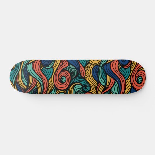 Wol Topped paisley Persoonlijk Skateboard (Horizontaal)