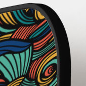 Wol Topped paisley Pickleball Paddle (Links Detail)