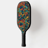 Wol Topped paisley Pickleball Paddle (Links)