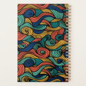Wol Topped paisley Planner (Achterkant)