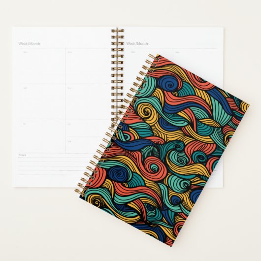 Wol Topped paisley Planner (Display)