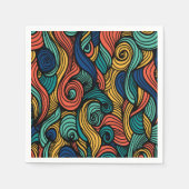 Wol Topped paisley Servet (Voorkant)