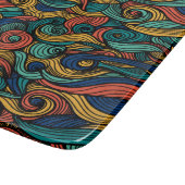 Wol Topped paisley Snijplank (Hoek)