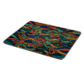 Wol Topped paisley Snijplank (Hoek)