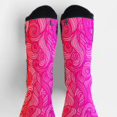 Wol Topped paisley Sokken (Top)