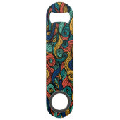 Wol Topped paisley Speed Flessenopener (Achterkant)