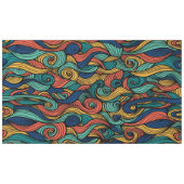 Wol Topped paisley Tafelkleed (Voorkant (Horizontaal))