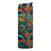 Wol Topped paisley Thermosbeker (Gedraaid links)