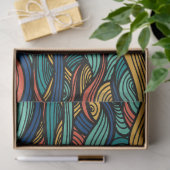 Wol Topped paisley Tissuepapier (Geschenk)