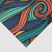 Wol Topped paisley Tissuepapier (Detail)