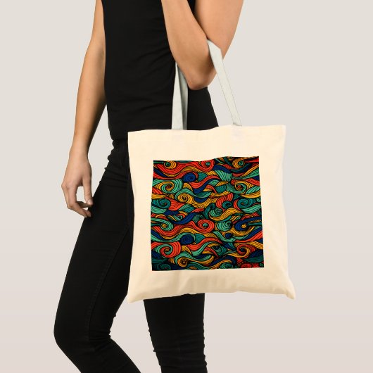 Wol Topped paisley Tote Bag (Voorkant (product))