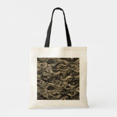 Wol Topped paisley Tote Bag (Achterkant)