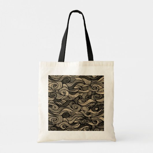 Wol Topped paisley Tote Bag (Achterkant)