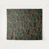 Wol Topped paisley Wandkleed (Voorkant (horizontaal))