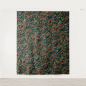 Wol Topped paisley Wandkleed (Voorkant)