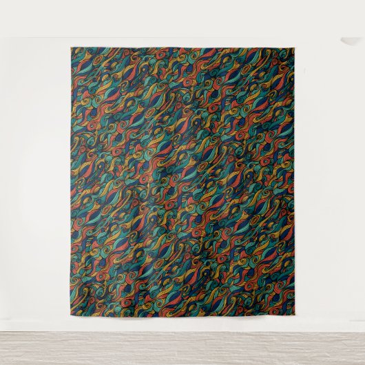 Wol Topped paisley Wandkleed (Voorkant)