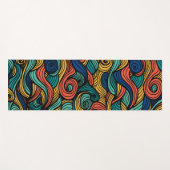 Wol Topped paisley Yogamat (Voorkant (horizontaal))