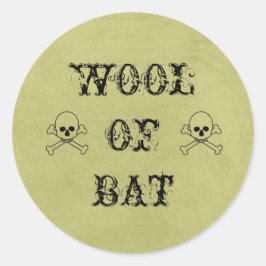 Wol van Bat Label Halloween Potion Snoep Bar