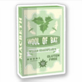 WOL VAN BAT MACBETH HEKSEN STICKER (Voorkant)