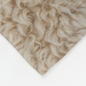 Wol van Psychedelic Sheep Fleece Deken (Hoek)