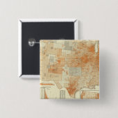 Wol Vierkante Button 5,1 Cm (Voorkant /achterkant)