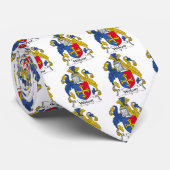 Wolcott Family Crest Stropdas (Opgerold)