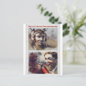 Wolcott's Instant Pain Annihilator Briefkaart (Staand voorkant)