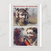 Wolcott's Instant Pain Annihilator Briefkaart (Voorkant)