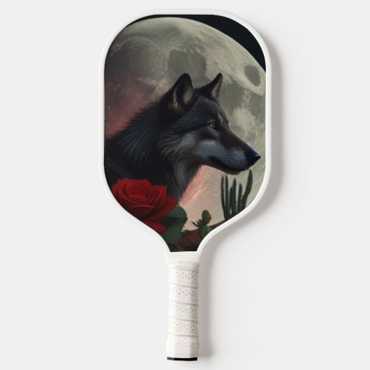 Wolf10: Pickleball Paddle (Achterkant)