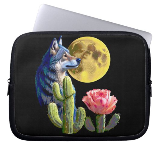 Wolf11: Elektronicatas Laptop Sleeve (Voorkant)