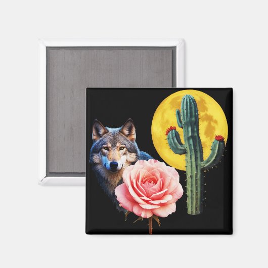 Wolf14: Magneet (Voorkant / Achterkant)