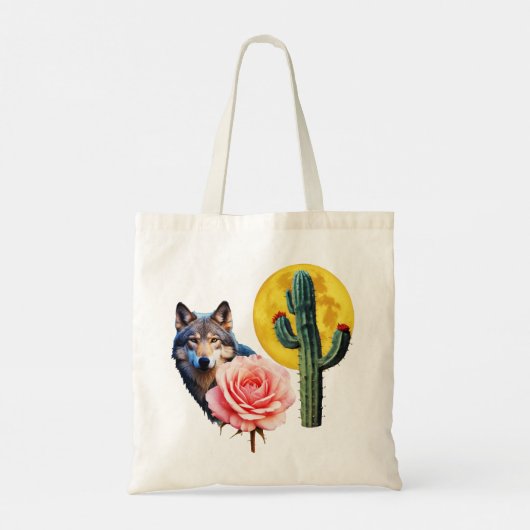 Wolf14: Tote Bag (Achterkant)