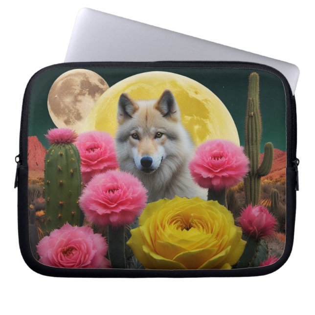Wolf15: Laptop Sleeve (Voorkant)