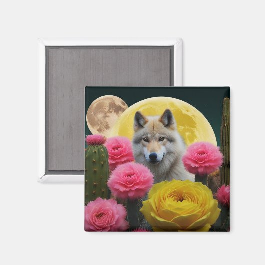 Wolf15: Magneet (Voorkant / Achterkant)