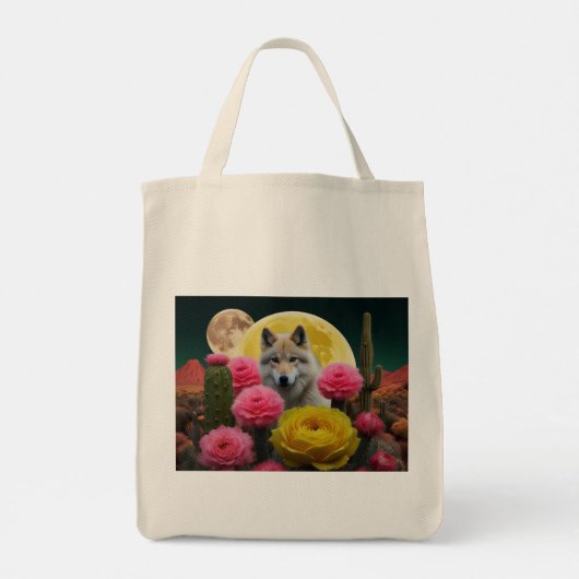 Wolf15: Tote Bag (Achterkant)