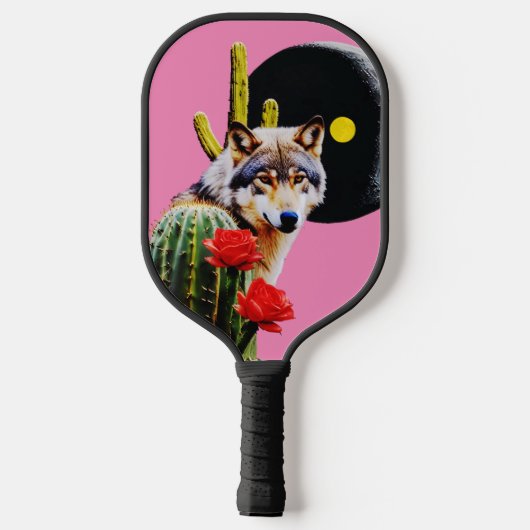 Wolf16: Pickleball Paddle (Achterkant)