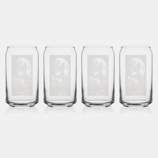 Wolf19: Blikvorm Glas (Achterkant)